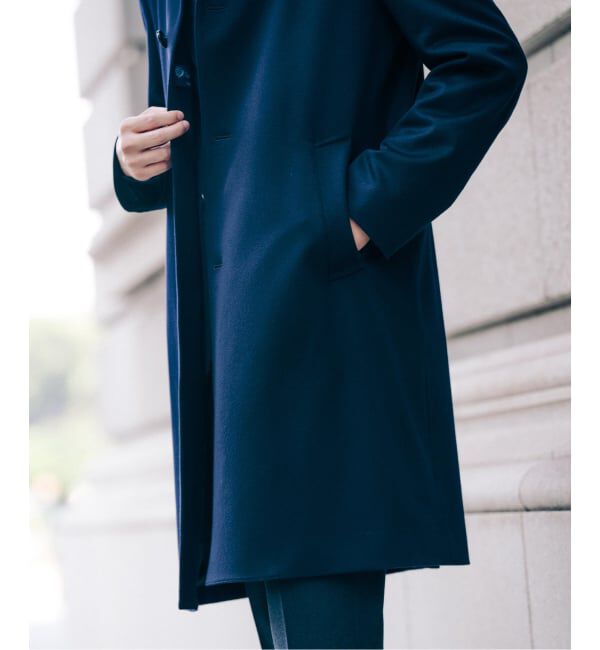 EDIFICE「MACKINTOSH(マッキントッシュ) 別注 DUNKELD/ダンケルド Loro Piana Fabric」|ステンカラーコート|