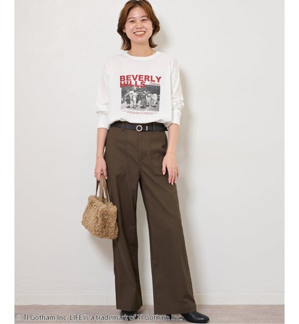 JOURNAL STANDARD relume「《追加26》ワイドベイカーパンツ」|カーゴ|