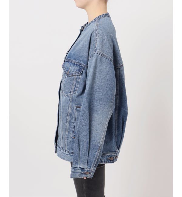 JOURNAL STANDARD relume「別注【LEVI&rsquo;S】COLLARLESS XL TRUCKER：デニムジャケット」|デニムジャケット|