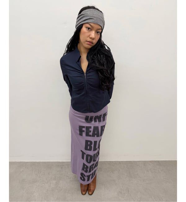 Oriens JOURNAL STANDARD「フロントジップギャザーシャツ」|シャツ・ブラウス|