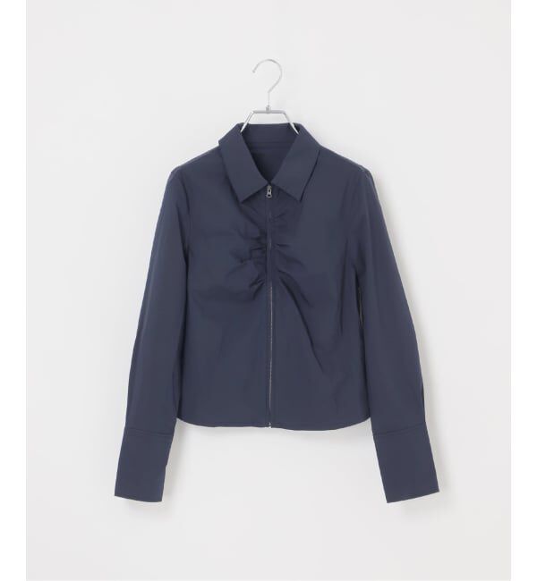 Oriens JOURNAL STANDARD「フロントジップギャザーシャツ」|シャツ・ブラウス|
