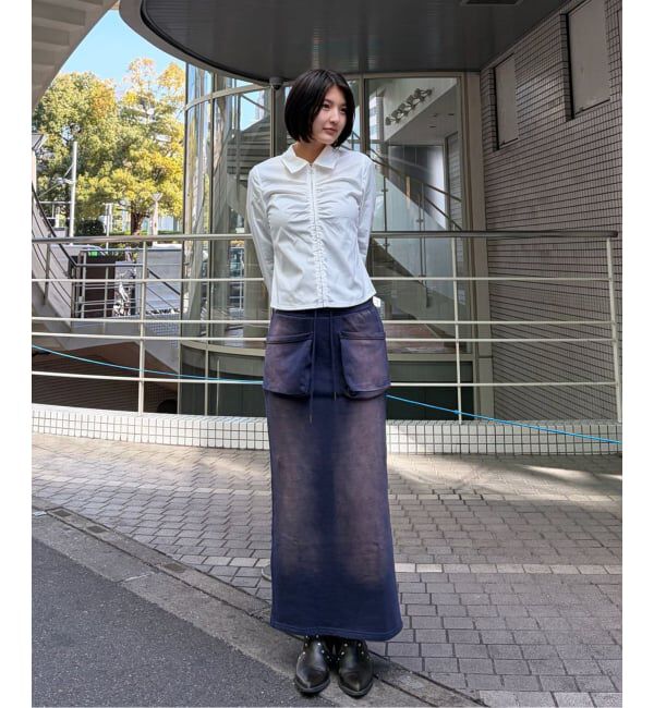 Oriens JOURNAL STANDARD「フロントジップギャザーシャツ」|シャツ・ブラウス|