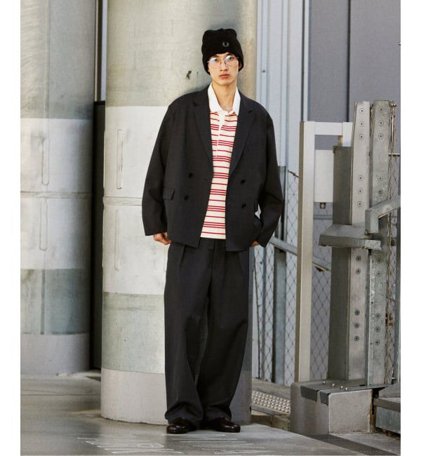 JOURNAL STANDARD「TW ツイル オーバー パンツ」|スラックス|