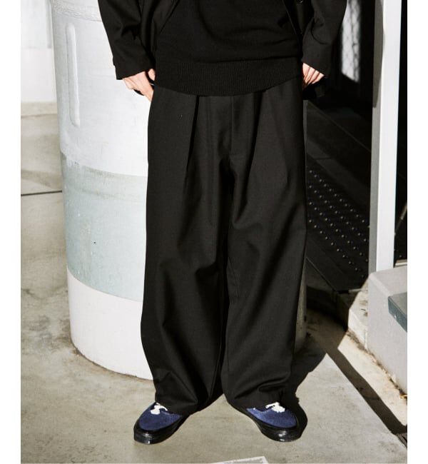 JOURNAL STANDARD「TW ツイル オーバー パンツ」|スラックス|