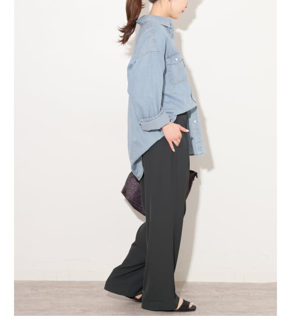 JOURNAL STANDARD relume「イージードレープワイドパンツ」|スラックス|