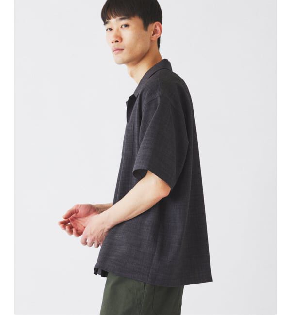 JOURNAL STANDARD relume「《予約》テックキャンバス レギュラーカラー 半袖シャツ(セットアップ対応可能)」|シャツ・ブラウス|