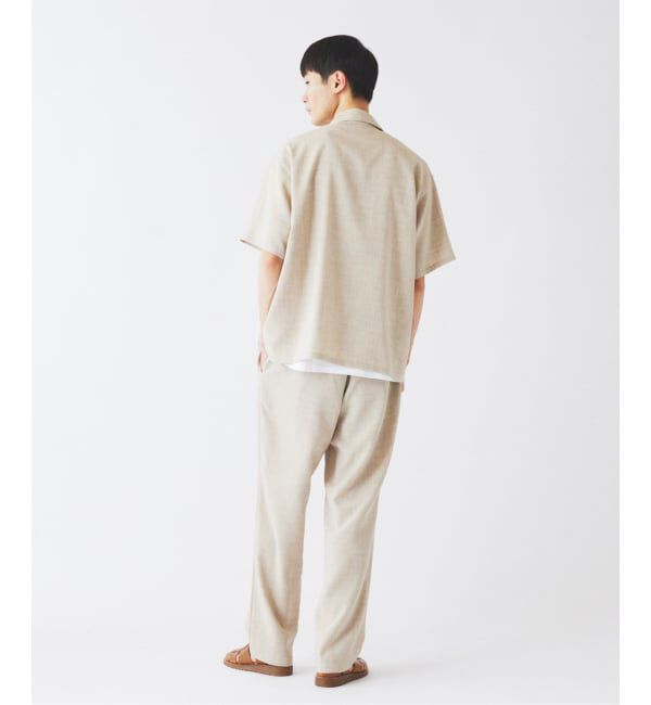 JOURNAL STANDARD relume「《予約》テックキャンバス レギュラーカラー 半袖シャツ(セットアップ対応可能)」|シャツ・ブラウス|
