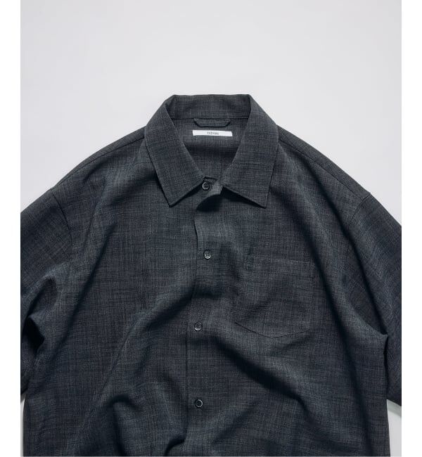 JOURNAL STANDARD relume「《予約》テックキャンバス レギュラーカラー 半袖シャツ(セットアップ対応可能)」|シャツ・ブラウス|
