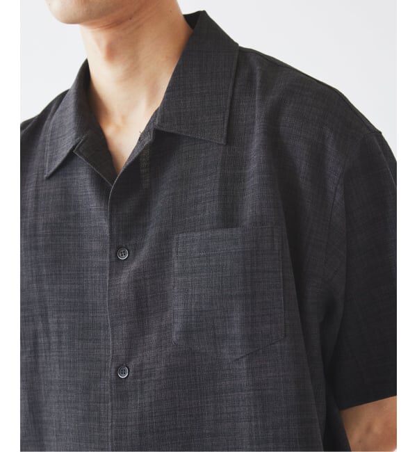 JOURNAL STANDARD relume「《予約》テックキャンバス レギュラーカラー 半袖シャツ(セットアップ対応可能)」|シャツ・ブラウス|