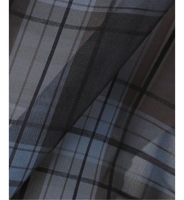 journal standard L'essage「《予約》シアーチェック/無地ツイストシャツ」|シャツ・ブラウス|