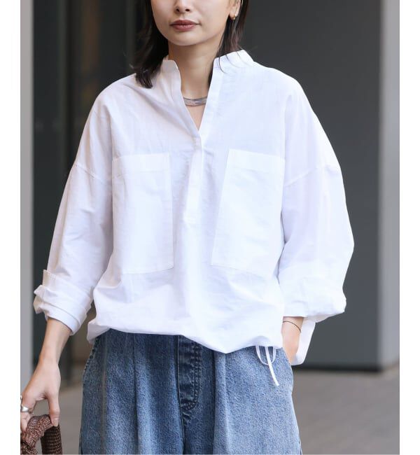 JOURNAL STANDARD「《WEB限定追加予約3》ハードマンズリネンコットンスキッパーシャツ」|シャツ・ブラウス|