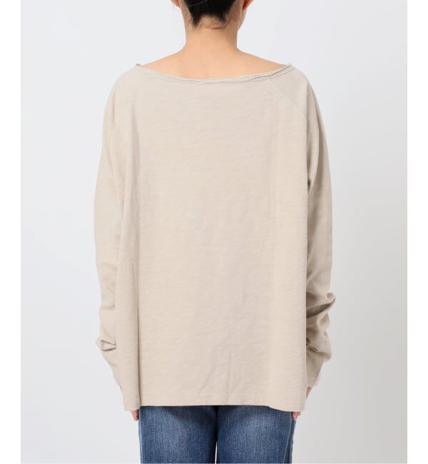 Spick and Span「《WEB限定 / 追加》コットンスラブクルーネックプルオーバー」|Tシャツ・カットソー|