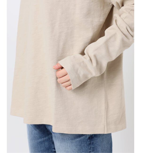 Spick and Span「《WEB限定 / 追加》コットンスラブクルーネックプルオーバー」|Tシャツ・カットソー|