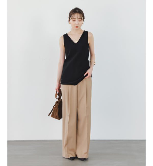 NOBLE「コンフォートジャージーアメスリトップス」|シャツ・ブラウス|