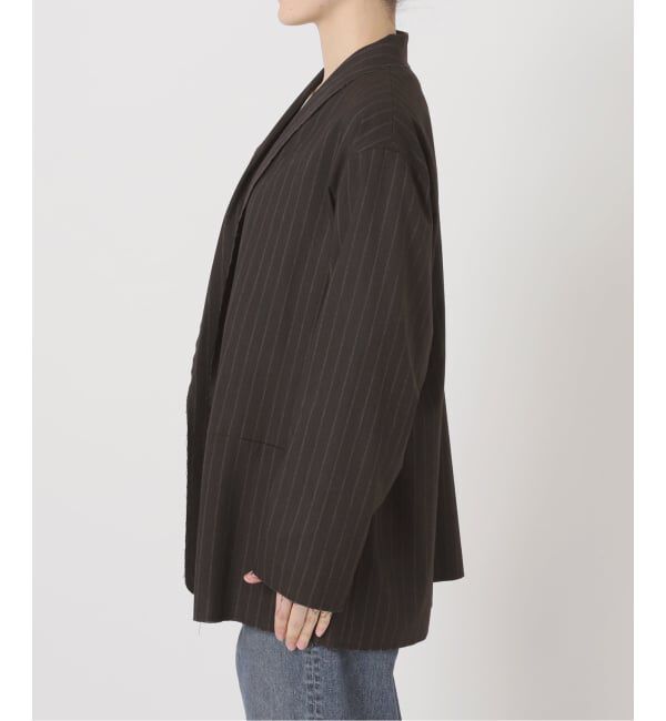 FRAMeWORK「TOPカラーボタンレスジャケット」|その他|