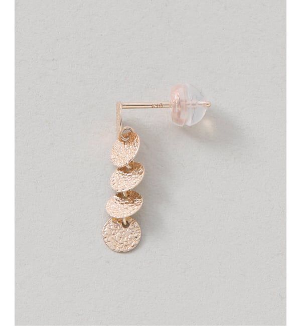 Lilas by Spick&Span「《WEB限定》サークルラインピアス K10（両耳）」|ピアス|