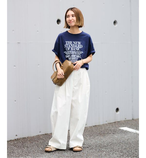 FRAMeWORK「≪洗濯機洗い可≫コットンナイロンタックパンツ」|その他|