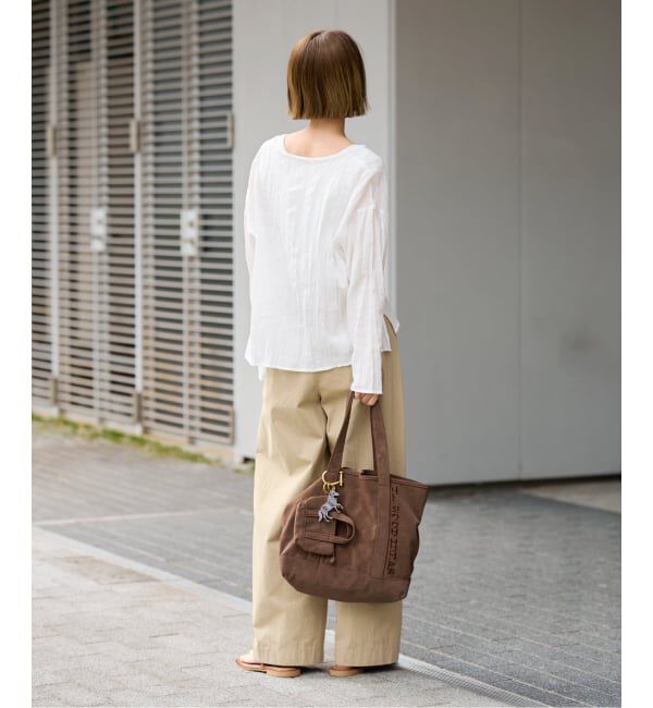 FRAMeWORK「≪洗濯機洗い可≫コットンナイロンタックパンツ」|その他|