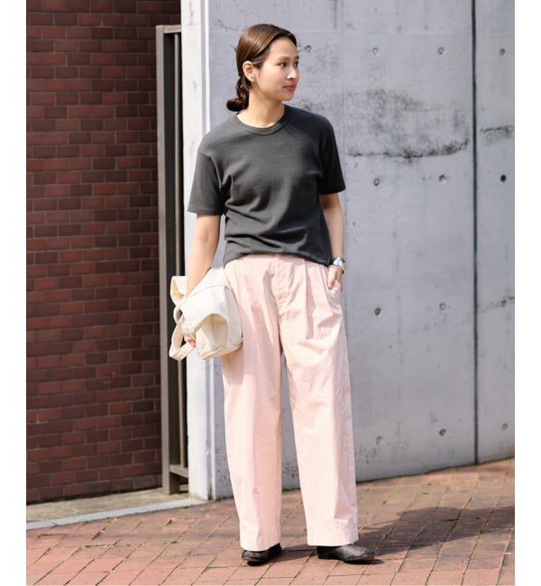 FRAMeWORK「≪洗濯機洗い可≫コットンナイロンタックパンツ」|その他|