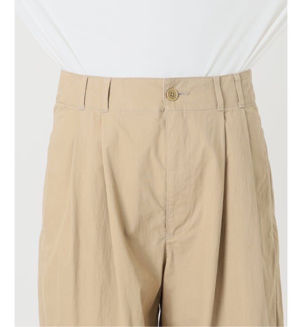 FRAMeWORK「≪洗濯機洗い可≫コットンナイロンタックパンツ」|その他|