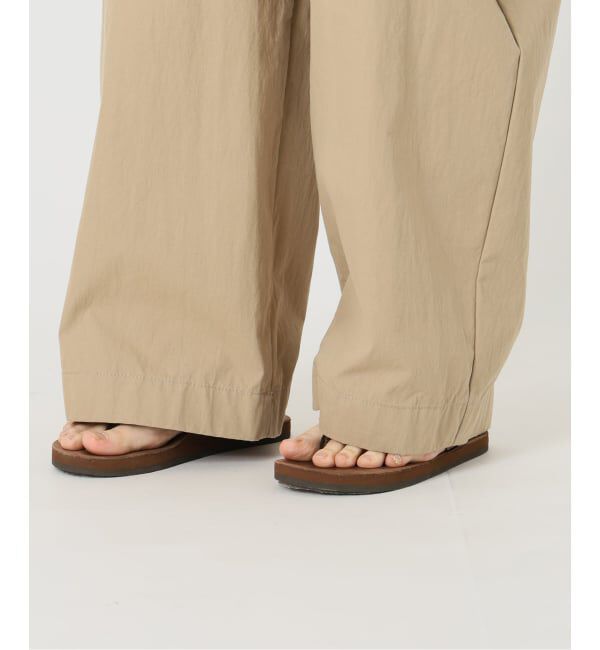 FRAMeWORK「≪洗濯機洗い可≫コットンナイロンタックパンツ」|その他|