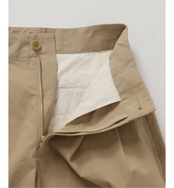 FRAMeWORK「≪洗濯機洗い可≫コットンナイロンタックパンツ」|その他|