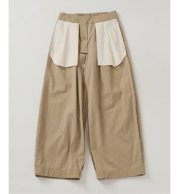 FRAMeWORK「≪洗濯機洗い可≫コットンナイロンタックパンツ」|その他|