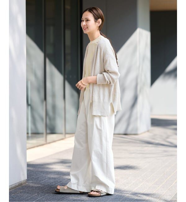 FRAMeWORK「≪洗濯機洗い可≫コットンナイロンタックパンツ」|その他|