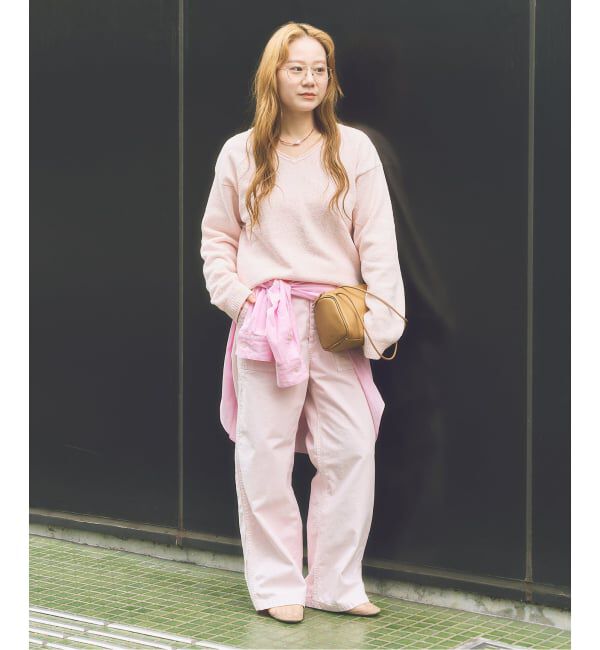 FRAMeWORK「≪WEB限定 / 追加≫カベイトVネックニット 2」|ニット・セーター|