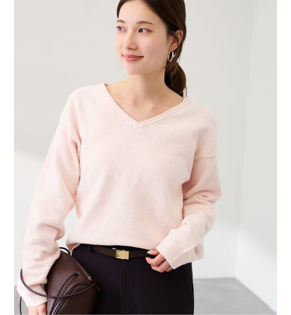 FRAMeWORK「≪WEB限定 / 追加≫カベイトVネックニット 2」|ニット・セーター|