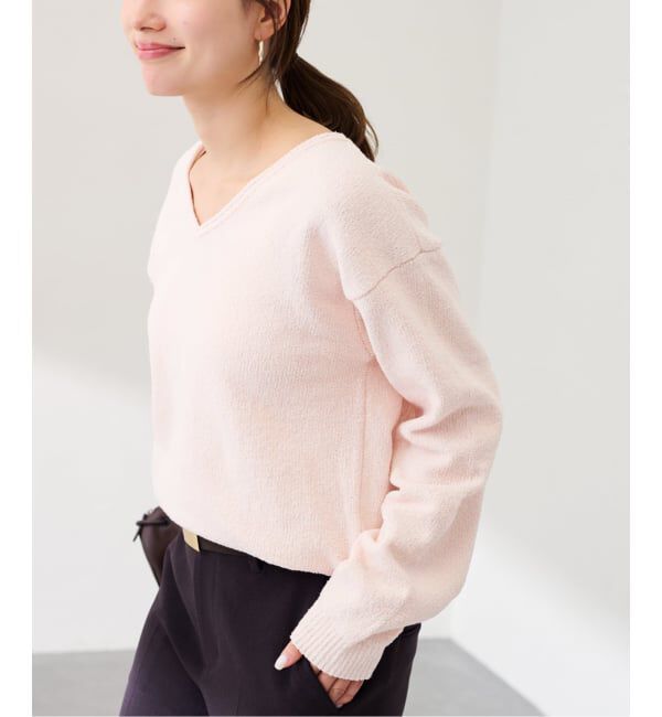FRAMeWORK「≪WEB限定 / 追加≫カベイトVネックニット 2」|ニット・セーター|