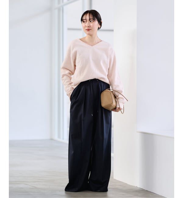 FRAMeWORK「≪WEB限定 / 追加≫カベイトVネックニット 2」|ニット・セーター|