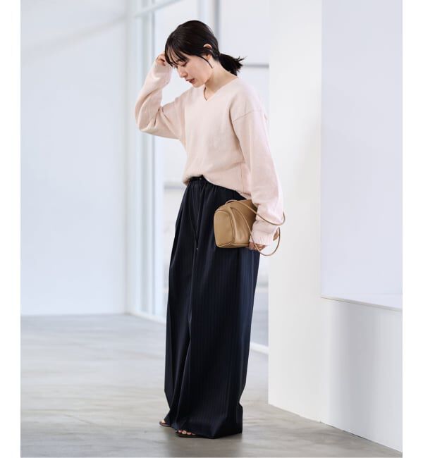 FRAMeWORK「≪WEB限定 / 追加≫カベイトVネックニット 2」|ニット・セーター|