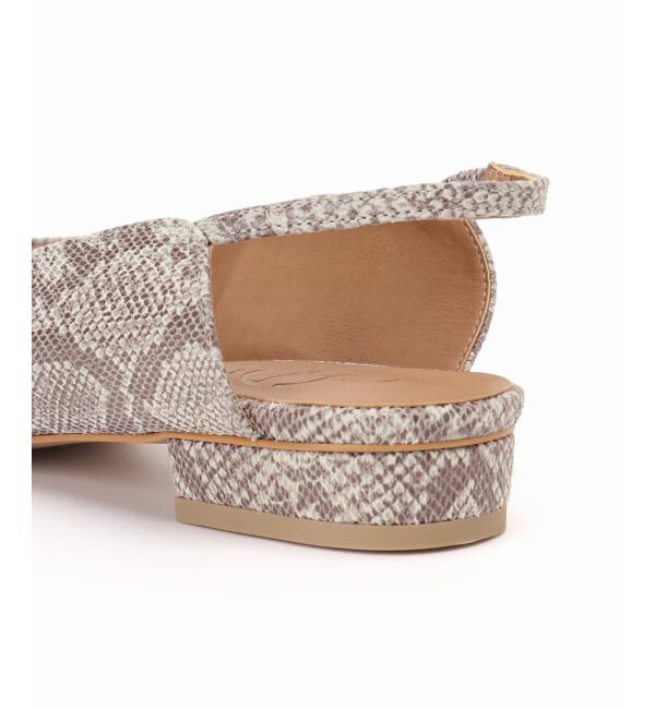 Spick and Span「《WEB限定》Spick & Span バックストラップパンプス（パイソン）」|パンプス|