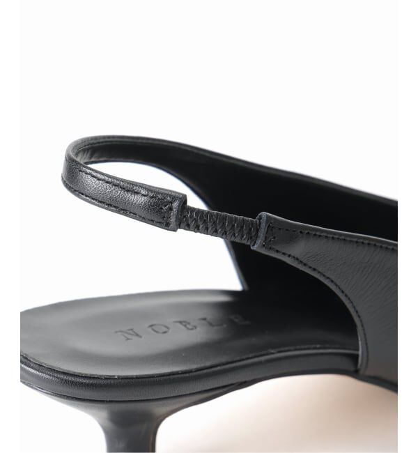 NOBLE「《追加予約・NOBLE別注》オリジナルバックストラップヒール」|パンプス|