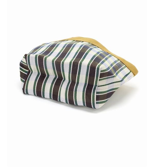 Spick and Span「《予約》ne Quittez pas / ヌキテパ Multi Stripe Mesh Small Bag」|ハンドバッグ|
