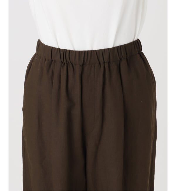 FRAMeWORK「≪予約≫リネンレーヨンイージーパンツ」|スラックス|