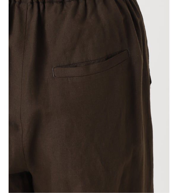 FRAMeWORK「≪予約≫リネンレーヨンイージーパンツ」|スラックス|