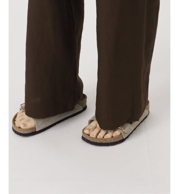 FRAMeWORK「≪予約≫リネンレーヨンイージーパンツ」|スラックス|