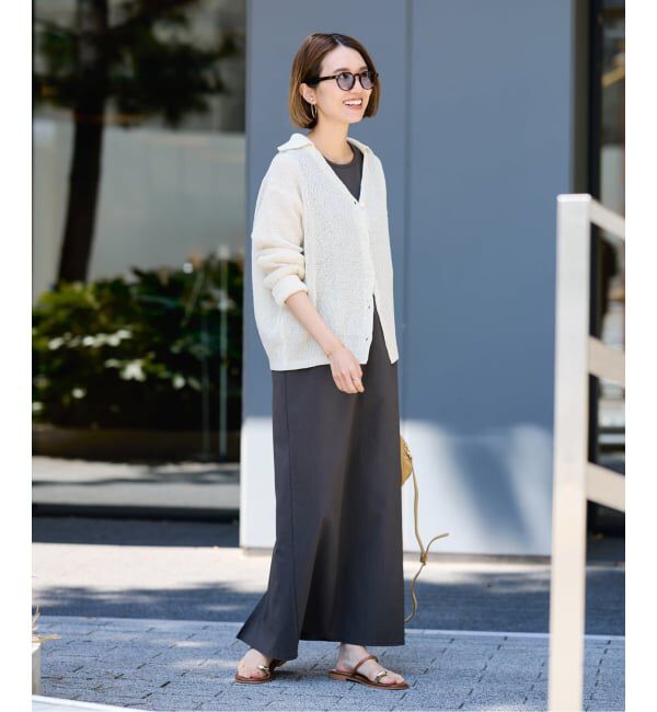 FRAMeWORK「≪予約≫カノコ襟付きカーディガン」|カーディガン|