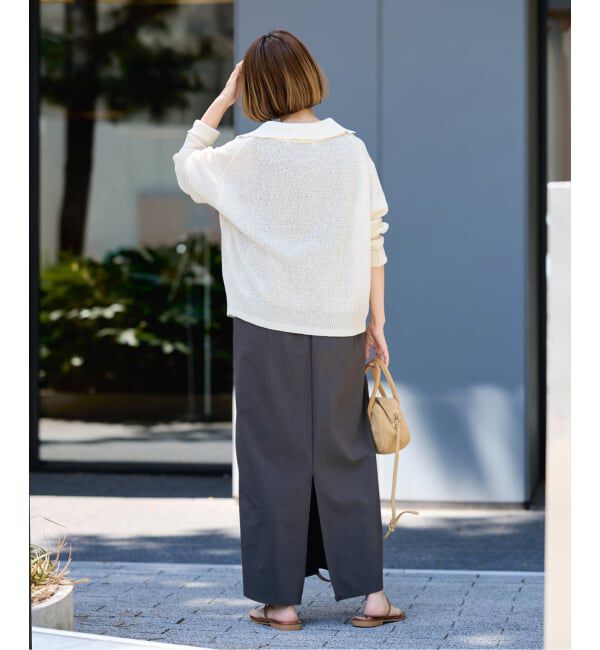 FRAMeWORK「≪予約≫カノコ襟付きカーディガン」|カーディガン|