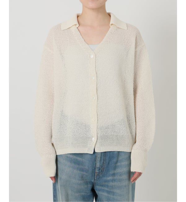 FRAMeWORK「≪予約≫カノコ襟付きカーディガン」|カーディガン|