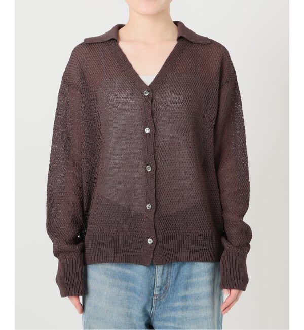 FRAMeWORK「≪予約≫カノコ襟付きカーディガン」|カーディガン|