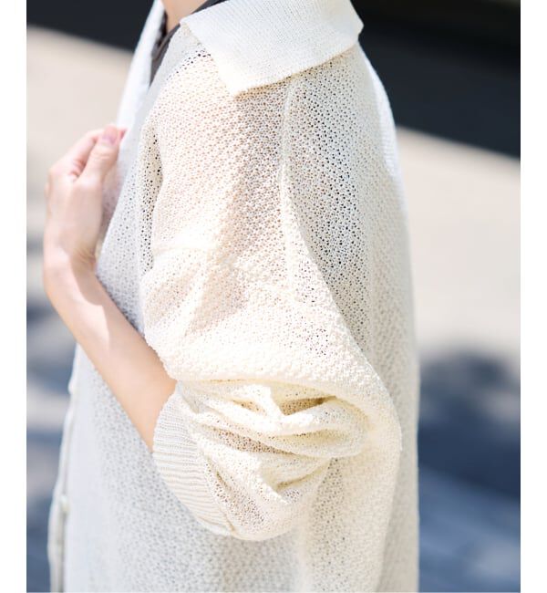 FRAMeWORK「≪予約≫カノコ襟付きカーディガン」|カーディガン|