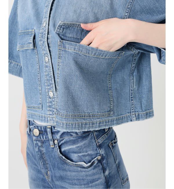 Spick and Span「《予約》5 1/2 HALF Sleeve Shirt」|シャツ・ブラウス|