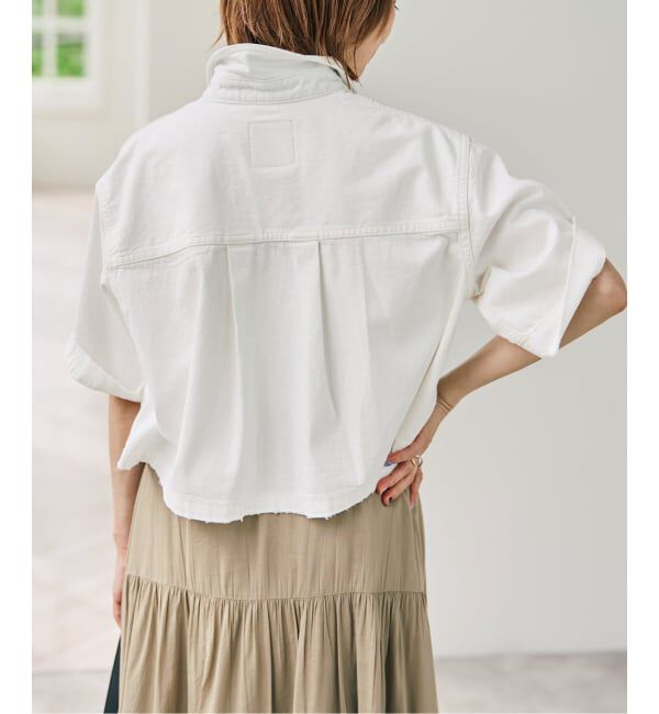 Spick and Span「《予約》5 1/2 HALF Sleeve Shirt」|シャツ・ブラウス|