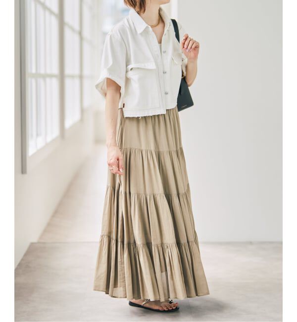 Spick and Span「《予約》5 1/2 HALF Sleeve Shirt」|シャツ・ブラウス|