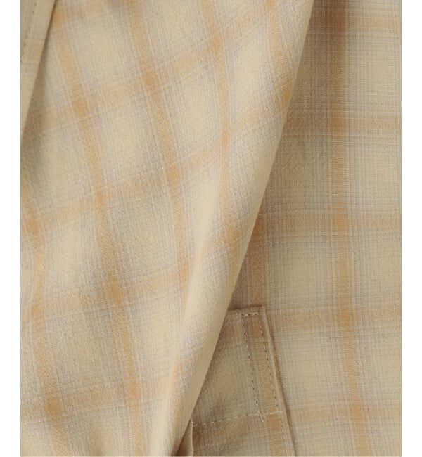FRAMeWORK「JANE SMITH shadow check work shirt」|シャツ・ブラウス|