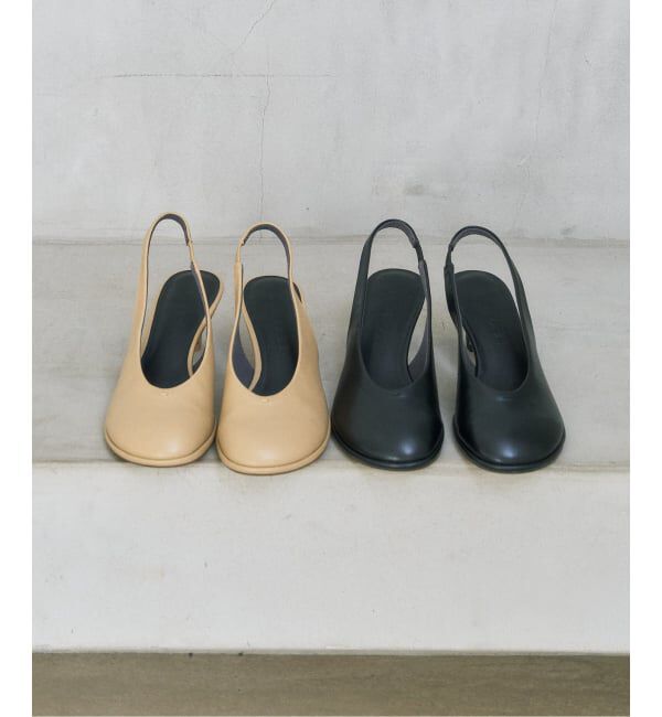  「《追加予約》5.5cmオブリークスリングバック」|パンプス|