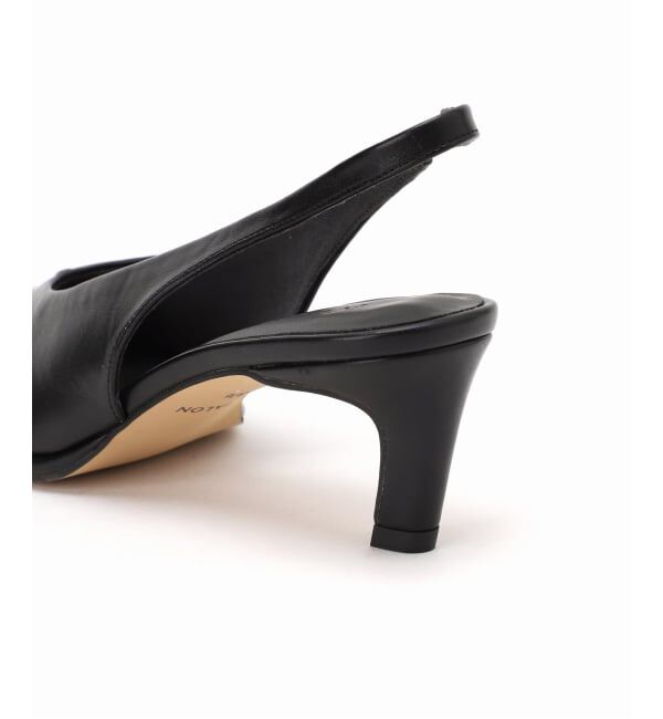  「《追加予約》5.5cmオブリークスリングバック」|パンプス|